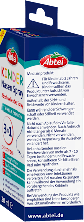 Nasenspray Kinder Abtei