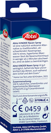 Nasenspray Kinder Abtei