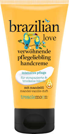 Handcreme brazilian love mit Mandelöl, intensive Pflege treaclemoon