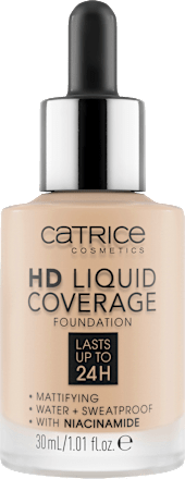 Foundation HD Liquid Coverage 10 Light Beige CATRICE