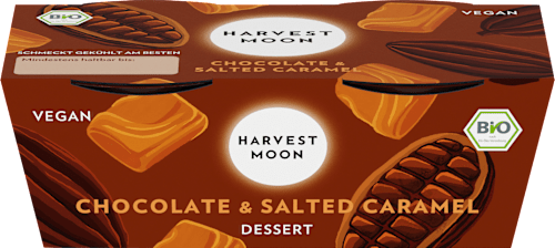Chocolate & Salted Caramel Dessert HARVEST MOON