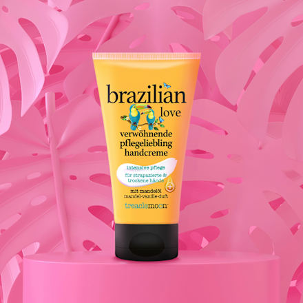Handcreme brazilian love mit Mandelöl, intensive Pflege treaclemoon