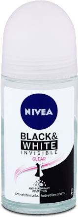 Deodorant roll-on black&white clear NIVEA