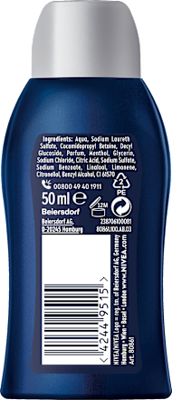 energy 24h FRESH EFFECT 3IN1 - gel za tuširanje mini NIVEA MEN