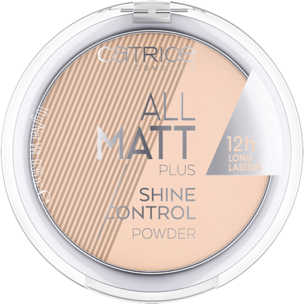 Пудра Аll Matt Plus Shine Control - 025 Sand Beige CATRICE
