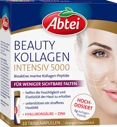 Beauty Kollagen Intensiv 5.000 Trink-Ampullen (10 Stück) Abtei