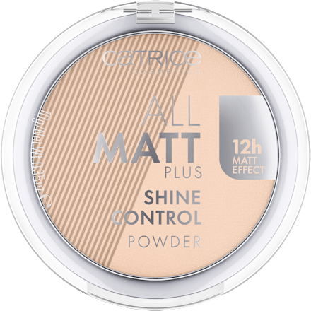 Puder All Matt Shine Control 025 Sand Beige CATRICE