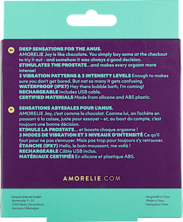 Prostata Stimulator Vibrator Melt AMORELIE