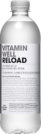 Erfrischungsgetränk Reload Vitamin Well