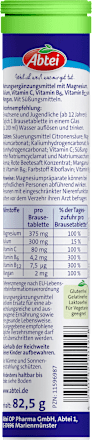 Brausetabletten Magnesium + Kalium Aktiv Plus Abtei