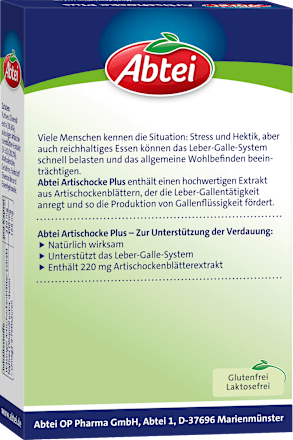 Artischocke Plus Kapseln Abtei