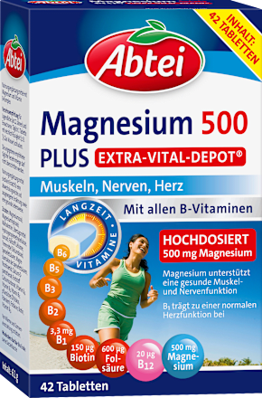 Magnesium 500 Plus Tabletten Abtei