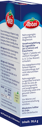 Magnesium 400 Hochdosiert Tabletten Abtei