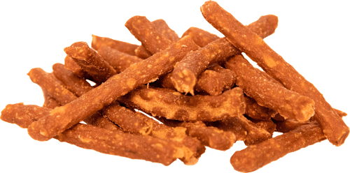 Katzenleckerli Fleischsticks Huhn & Lachs Wildes Land