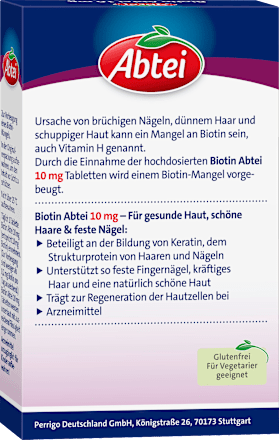 Biotin Tabletten Abtei