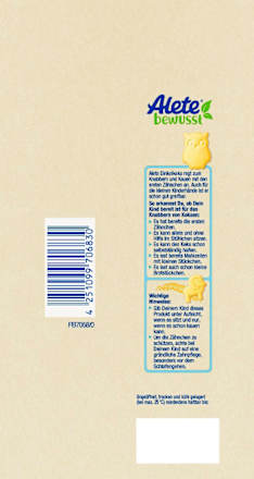 Kinderkekse Dinkel ab dem 10. Monat Alete