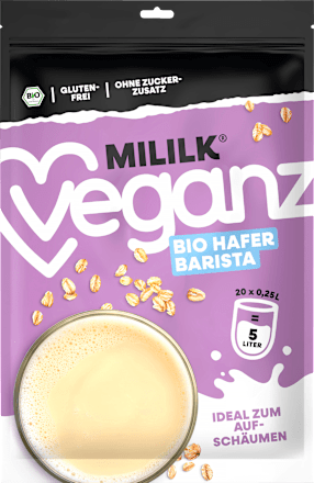 Haferdrink Barista Mililk Blätter Veganz