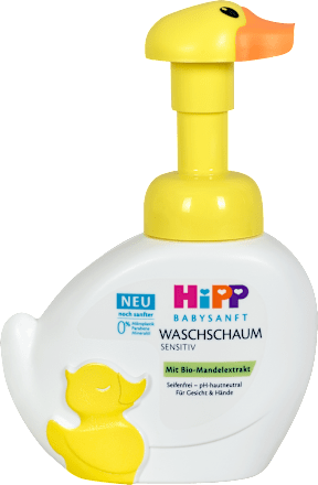 Spumă de baie pentru bebeluși, rață HiPP Babysanft