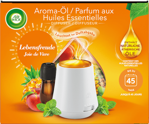 Lufterfrischer Aroma-Öl Diffuser Lebensfreude Starterset AirWick