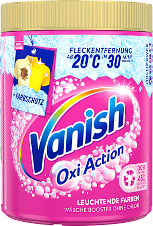 Fleckenentferner Pulver Wäsche Booster Vanish Oxi Action