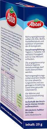 Haar Vital mit Biotin 30 St  Abtei