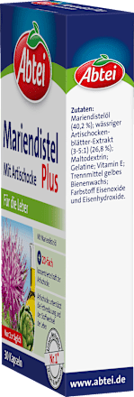 Mariendistel plus Kapseln 30 St Abtei