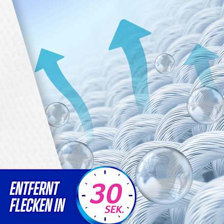 Multi-Flecken Weiß Vorwaschspray ohne Chlor Vanish Oxi Action