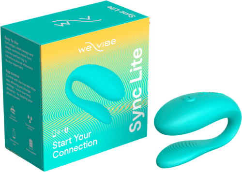 Vibrator pentru cuplu Sync Lite Aqua We-Vibe