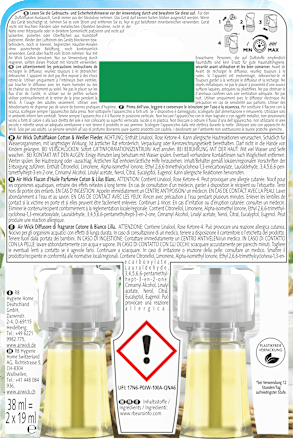Lufterfrischer Duftstecker Cotton & Weißer Flieder Nachfüllpack (2x19 ml) AirWick