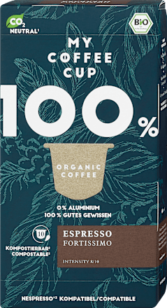 Organic Coffee Espresso Fortissimo My-CoffeeCup
