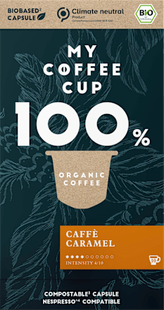 Kaffee-Kapseln, Caramel, kompostierbar My-CoffeeCup