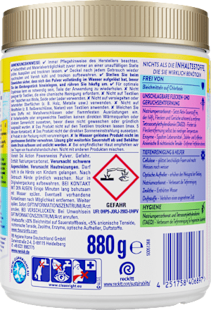 Fleckenentferner Pulver Oxi Action Weiß Vanish Oxi Action