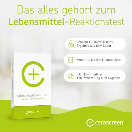 Lebensmittel-Reaktionstest cerascreen
