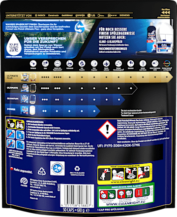 Spülmaschinen-Tabs Ultimate Plus  Finish