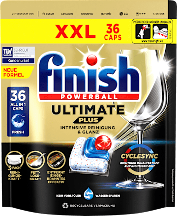 Geschirrspül-Tabs Ultimate Plus All in 1 XXL Finish