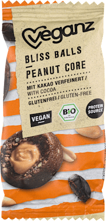 Fruchtkonfekt Bliss Balls Peanut Core Veganz