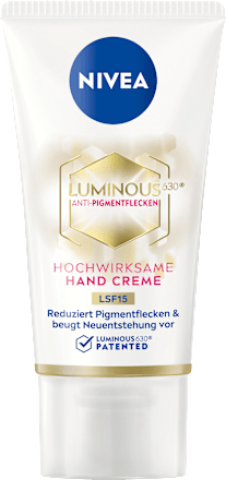 Cremă de mâini Luminous, 50 ml NIVEA