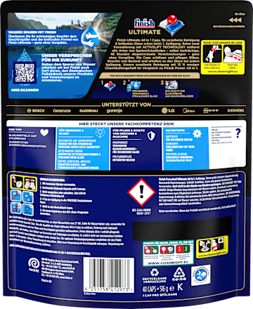 Ultimate All in 1 Geschirrspül-Caps XXL Finish