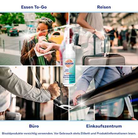 Handdesinfektionsschaum, Reisegröße Sagrotan