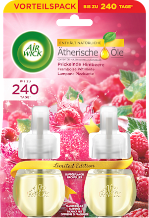 Lufterfrischer Duftstecker Prickelnde Himbeere Nachfüllpack (2x19 ml) AirWick