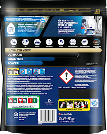 Spülmaschinen-Tabs Ultimate Plus  Finish
