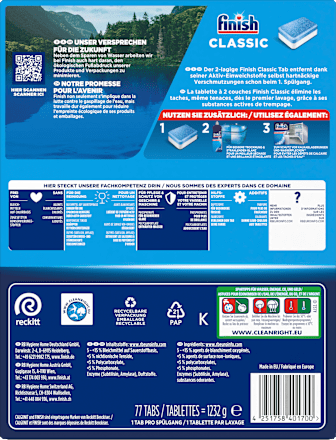 Classic Citrus Geschirrspültabs Finish