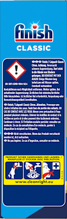 Classic Citrus Geschirrspültabs Finish