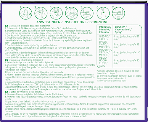 Lufterfrischer Aroma-Öl Diffuser Starter-Set Entspannender Lavendel AIR WICK