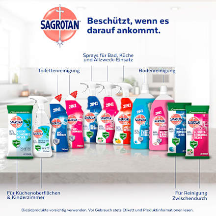 Küchenreiniger 2in1 Reinigung & Desinfektion Sagrotan