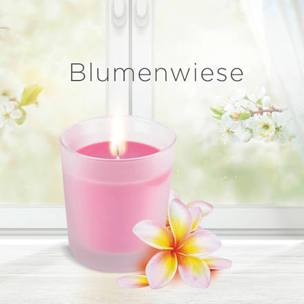 Duftkerze im Glas Blumenwiese AIR WICK