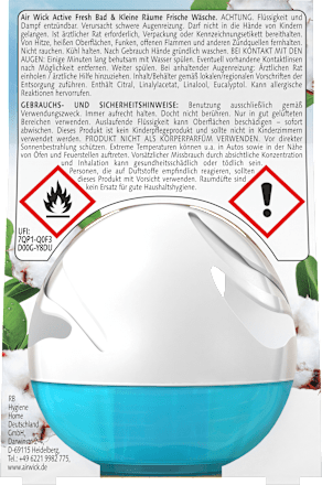 Lufterfrischer für Bad & kleine Räume Frische Wäsche AirWick