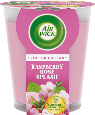 Duftkerze im Glas Raspberry Rose Splash AirWick