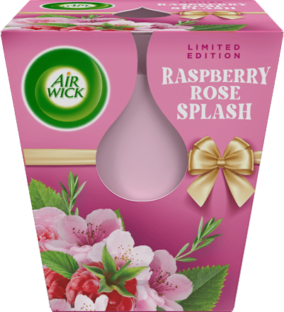 Duftkerze im Glas Raspberry Rose Splash AirWick