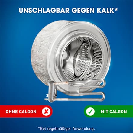Waschmaschinenreiniger Wasserenthärter Power Gel 4in1 Calgon